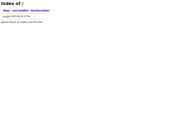 Screenshot of srvplan.com