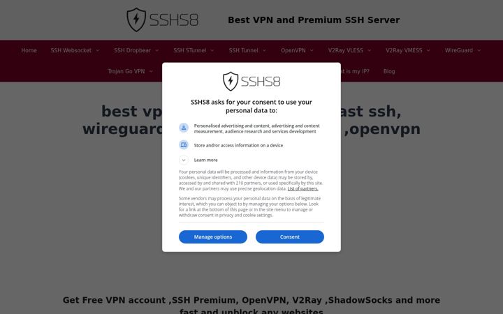 Screenshot of sshs8.com