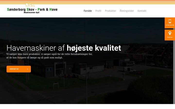 Screenshot of ssph.dk