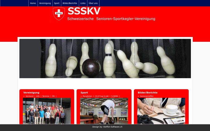 Skærmbillede af ssskv.ch