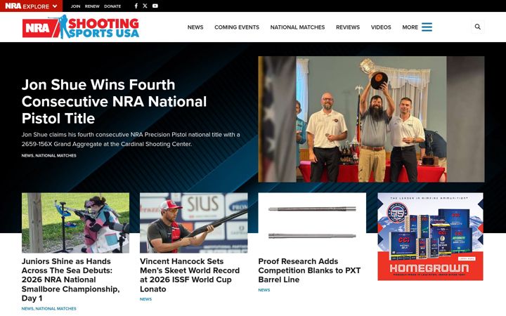 Screenshot of ssusa.org
