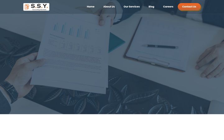 Screenshot of ssyaccounting.com