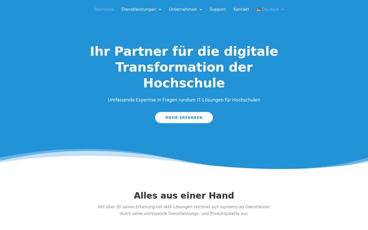 Screenshot of ssystems.de