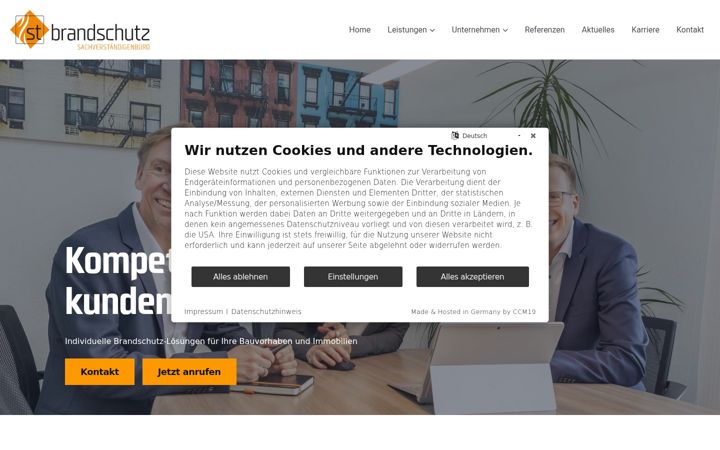 Ekrānuzņēmums no st-brandschutz.de