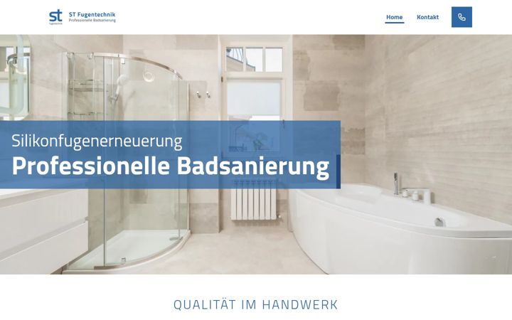 Screenshot von st-fugentechnik.de