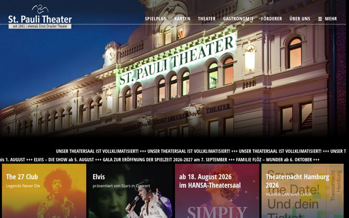 Screenshot of st-pauli-theater.de