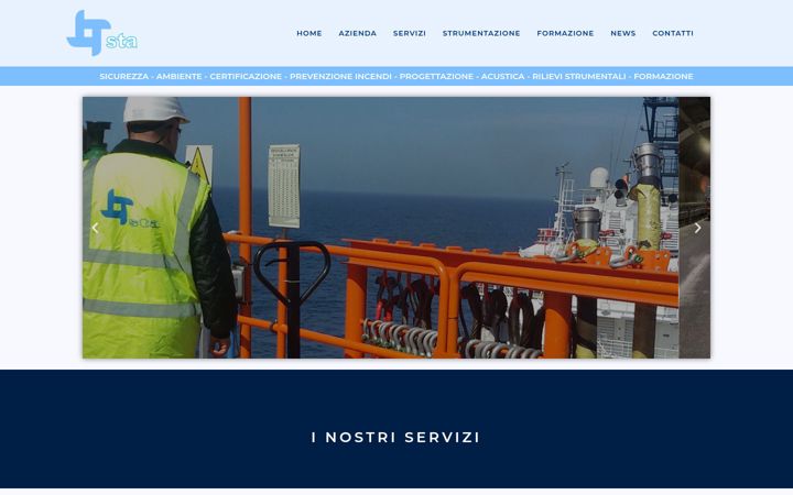 Screenshot van sta-online.it