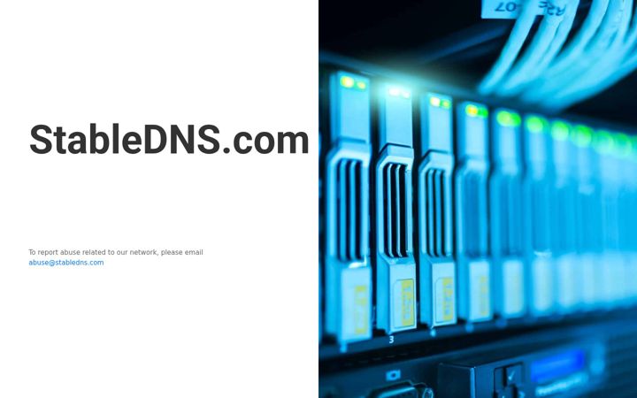 Screenshot of stabledns.com
