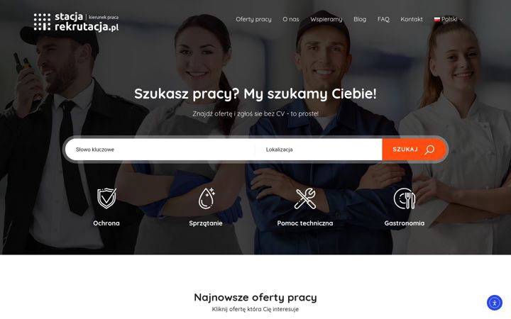Screenshot ta' stacjarekrutacja.pl