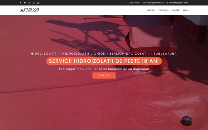 Screenshot ta' stadicon.ro
