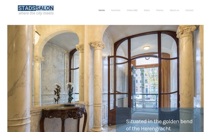 Snímek obrazovky stadssalon.nl