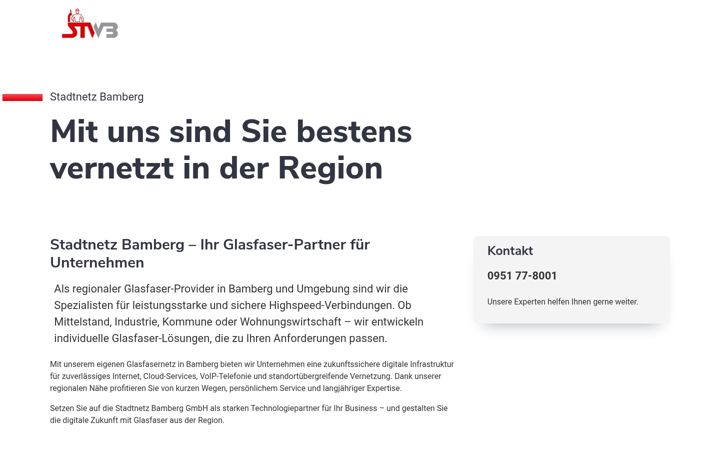 Screenshot of stadtnetz-bamberg.de