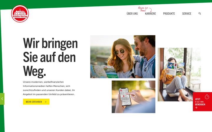 Skärmbild av staedte-verlag.at