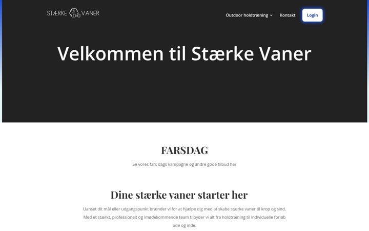Kuvakaappaus sivustosta staerkevaner.dk