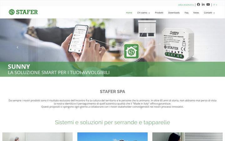 Screenshot of stafer.com