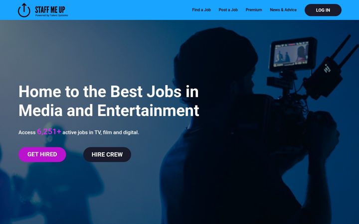 Screenshot of staffmeup.com