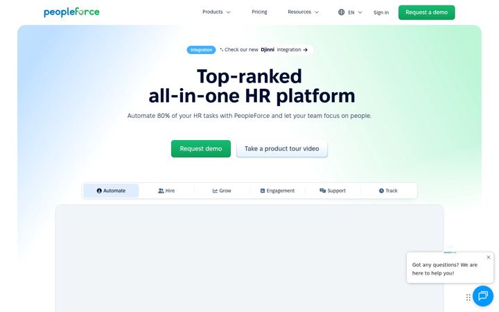 Ekrano kopija stage-81y92gtmor-peopleforce.dev