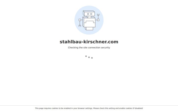 Captura de pantalla de stahlbau-kirschner.com