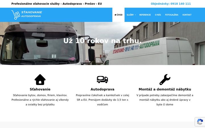 Screenshot of stahovaniepresov.eu