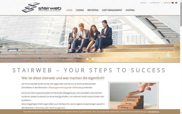 Screenshot of stairweb.de