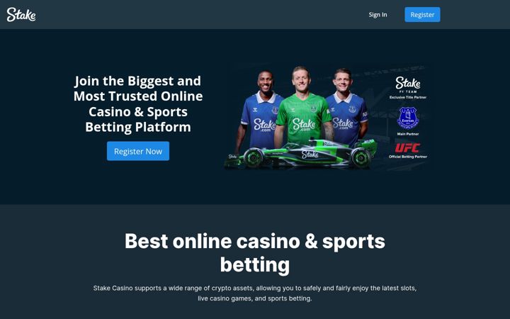 Screenshot of stakebetvip.com