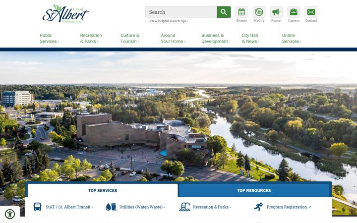 Screenshot of stalbert.ca