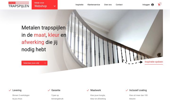 Zrzut ekranu stalentrapspijlen.nl