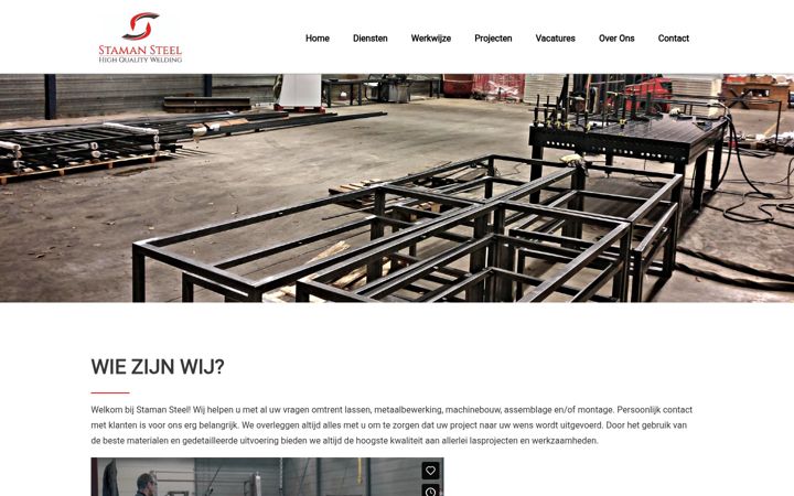 Ekraanipilt saidist stamansteel.nl