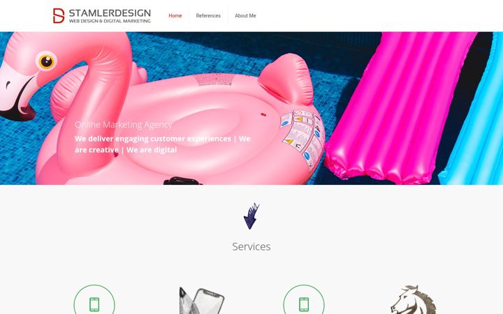 Screenshot of stamlerdesign.hu