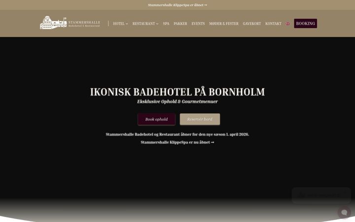 Screenshot di stammershalle-badehotel.dk