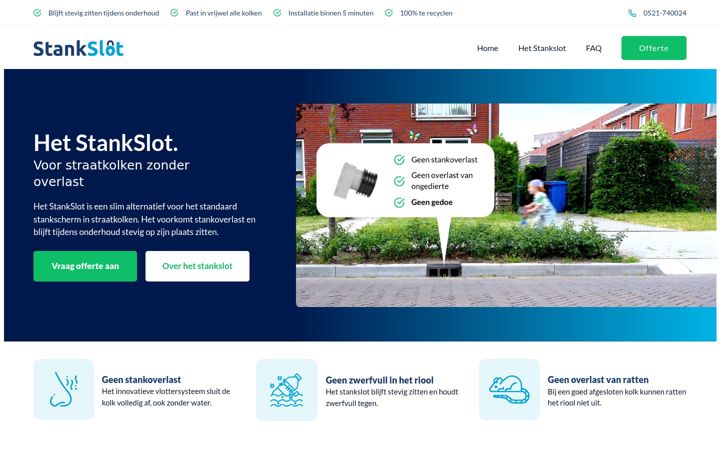 Captura de pantalla de stankslot.nl