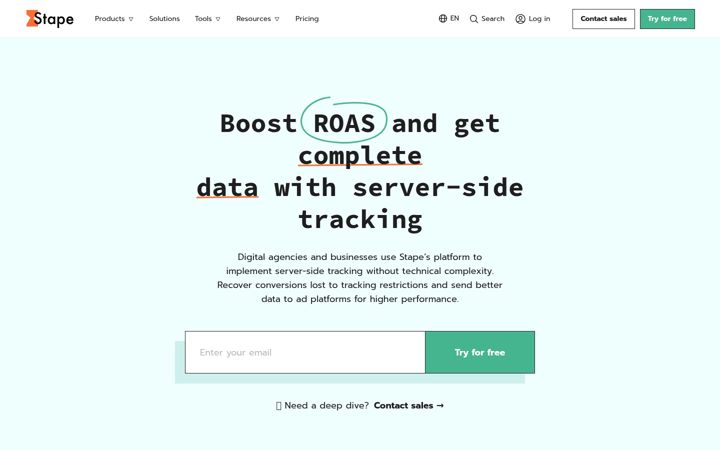 Screenshot of stape.pw