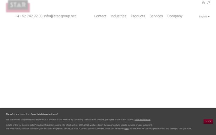 Screenshot of star-group.net