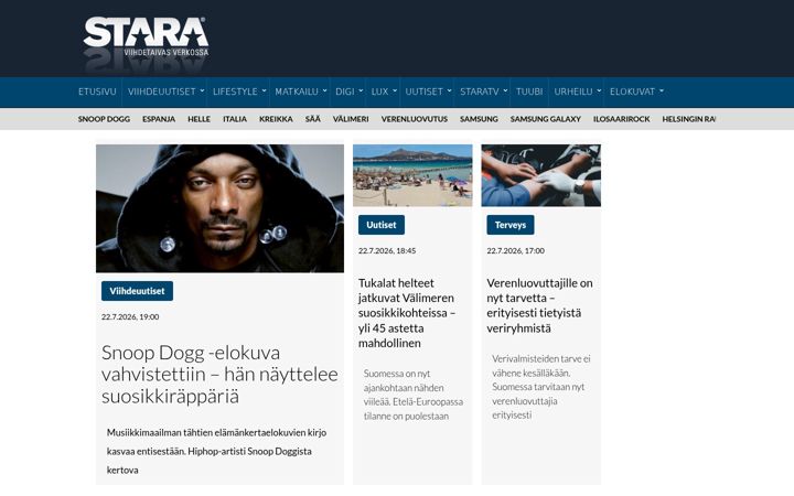 Screenshot of stara.fi