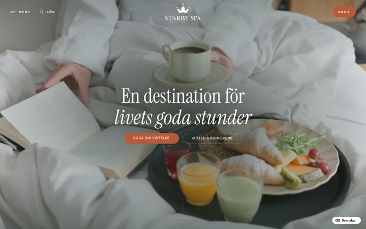 Screenshot of starbyhotell.se