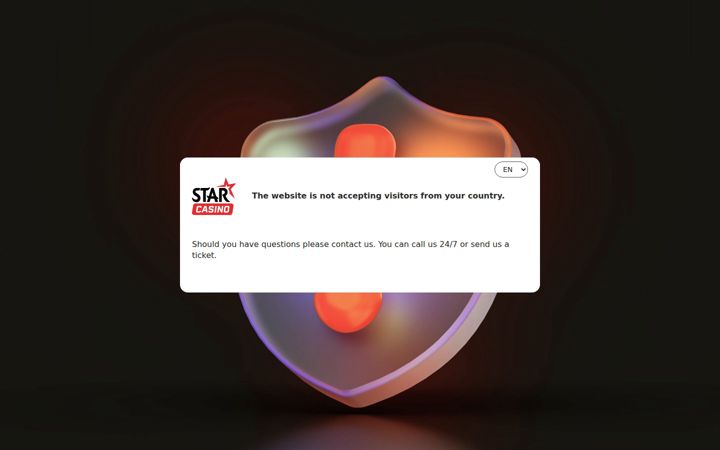 Screenshot of starcasino.be