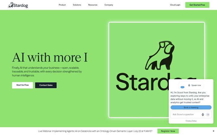 Screenshot of stardog.com