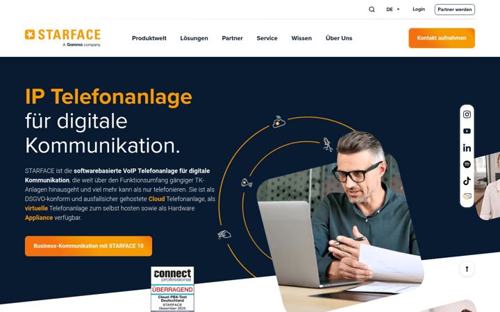 Screenshot of starface.com