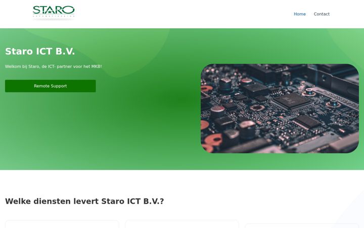Screenshot of staro.nl