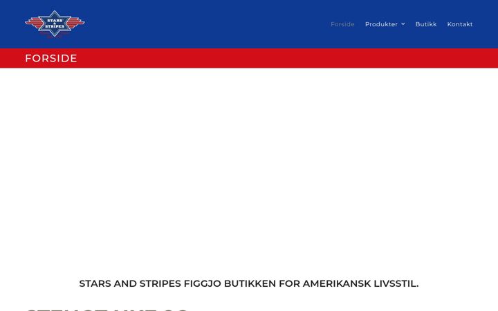 Zrzut ekranu starsandstripes.no