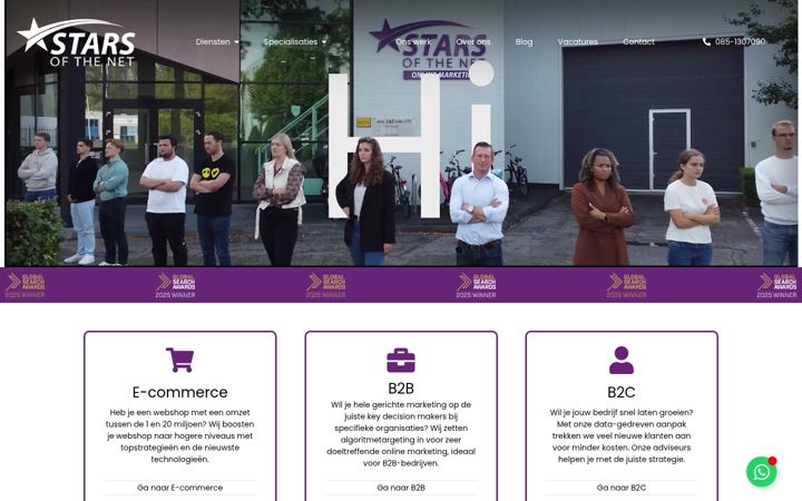 Skærmbillede af starsofthenet.nl