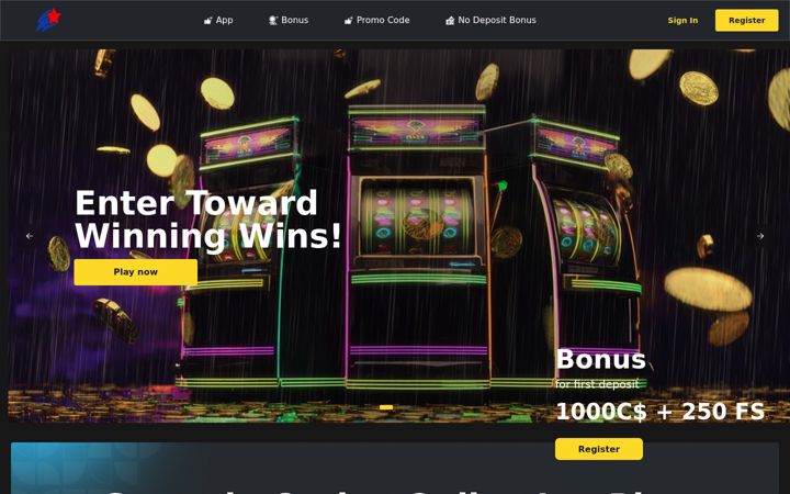 Screenshot of starspinslot.com