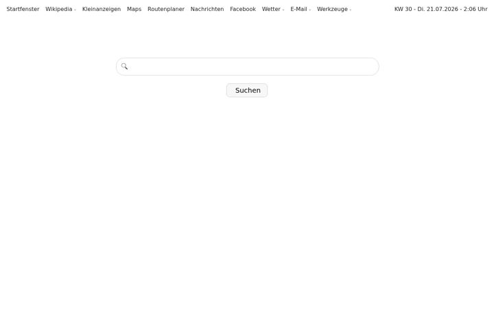 Screenshot of startfenster.de