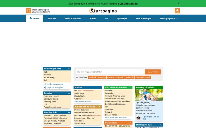 startpagina.nl
