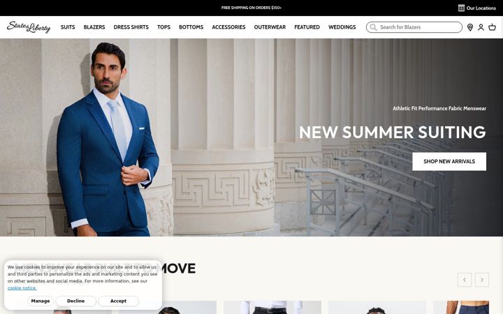 Screenshot of stateandliberty.com
