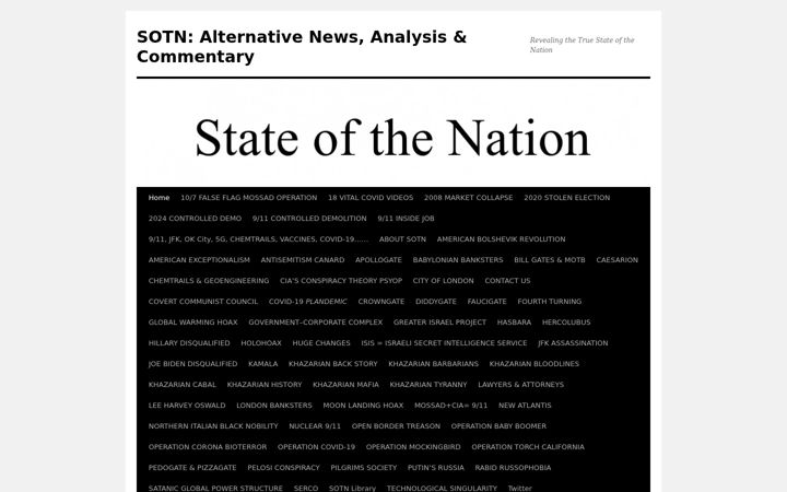 Screenshot of stateofthenation.co