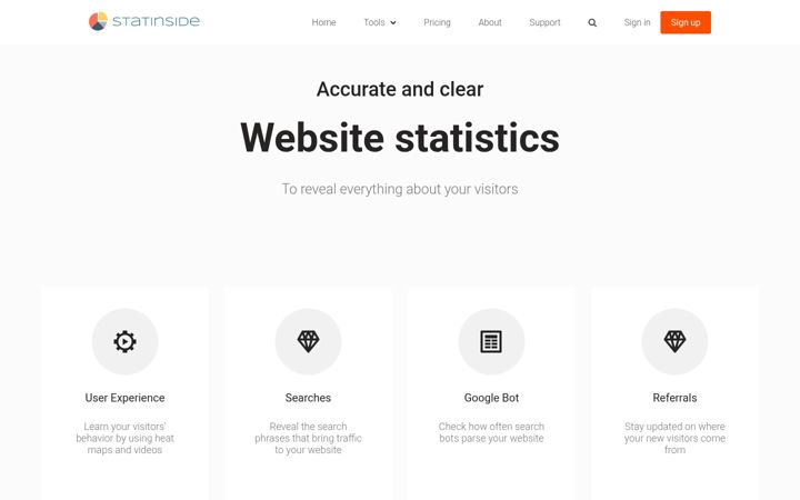 Skjámynd af statinside.com