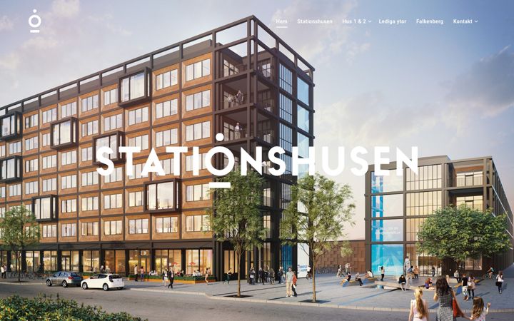 Екранна снимка на stationshusenfbg.se