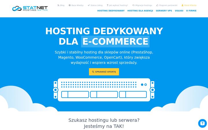 Screenshot of statnet.pl
