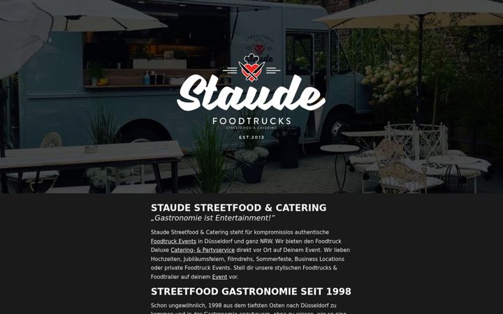 Screenshot of staude-catering.com